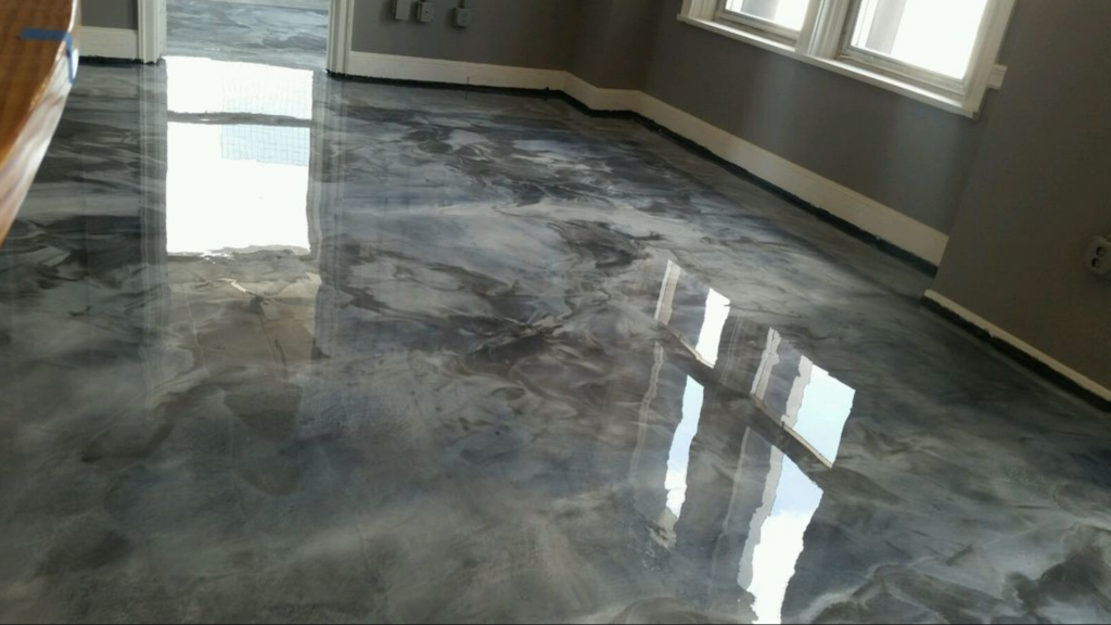 Marble Epoxy Flooring | Coatesville Pennsylvania | Kleencrete Overlay Solutions